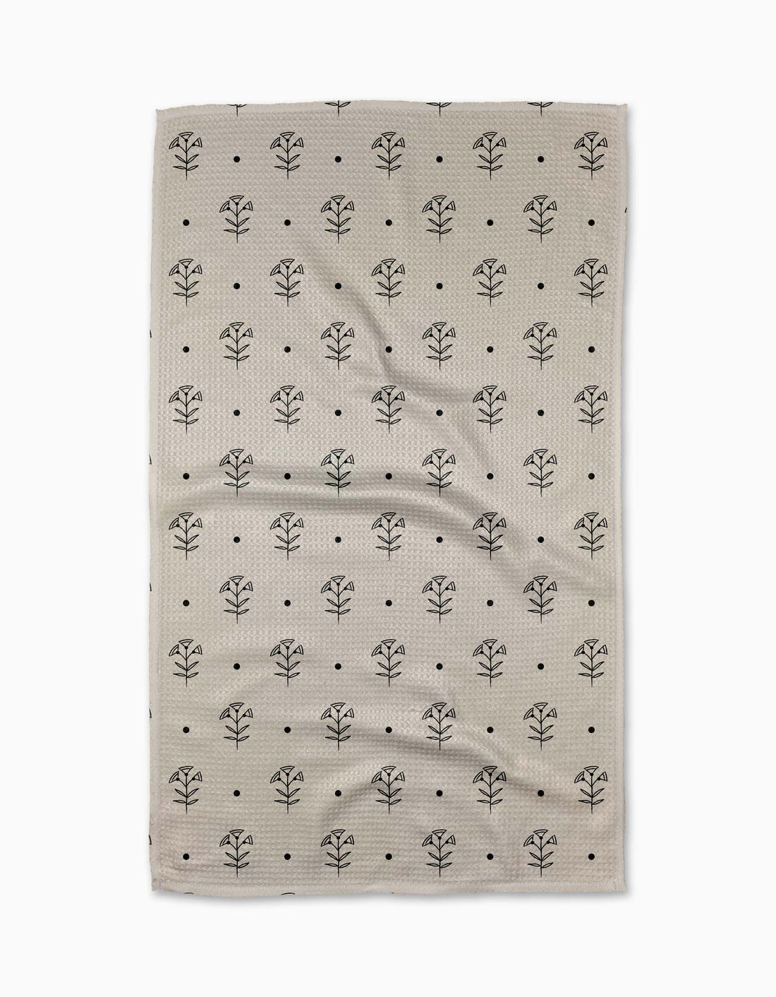 Geometry - Inked Bloom Tea Towel