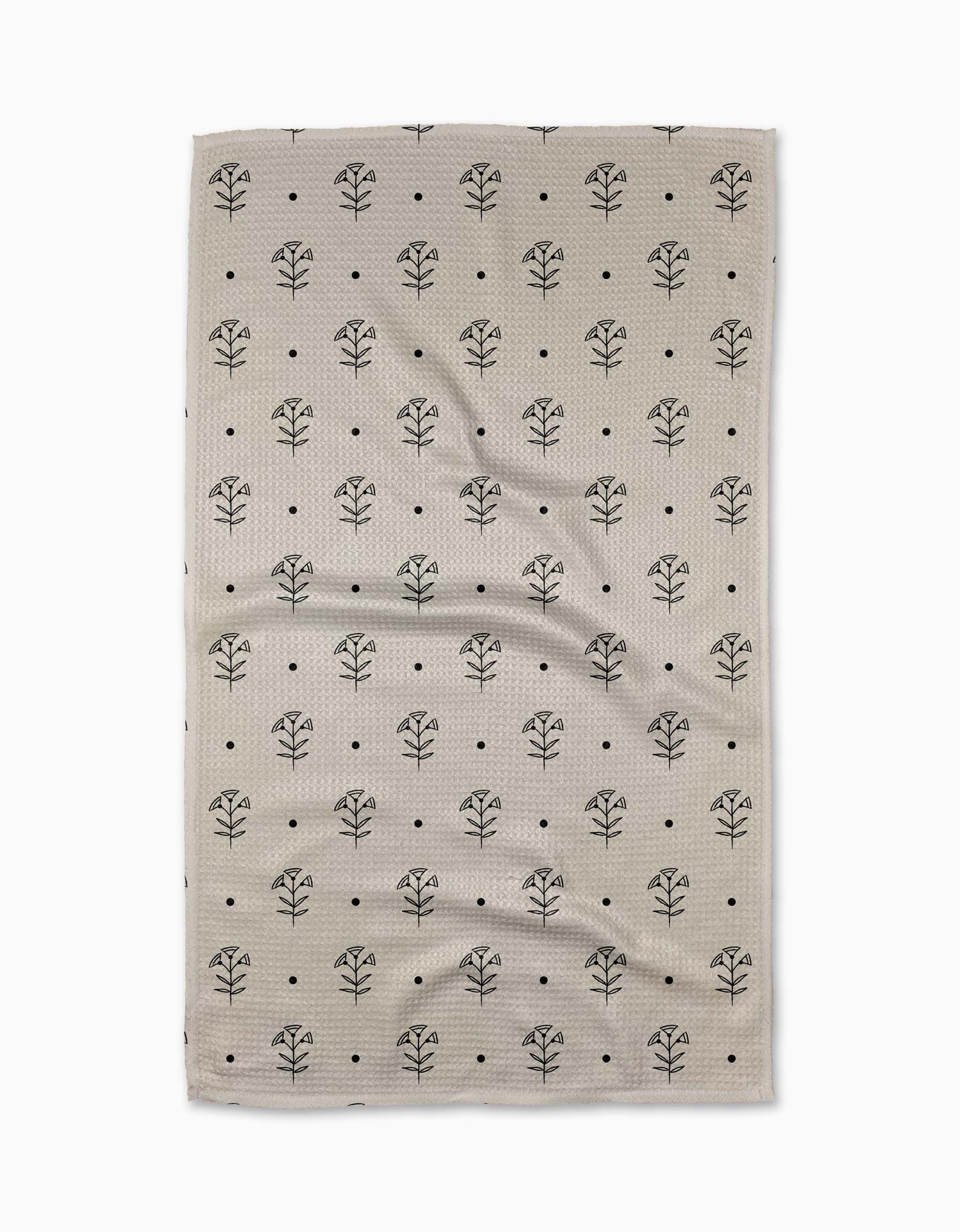 Geometry - Inked Bloom Tea Towel