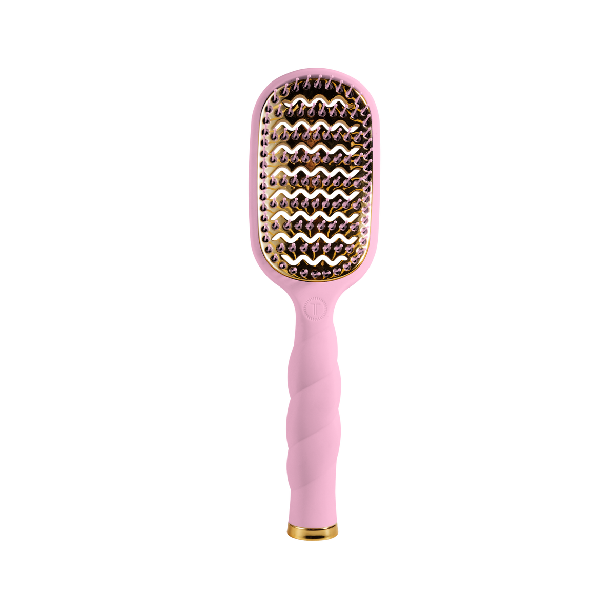 TELETIES - Vented Brush | Full Size | Bubblegum Pink