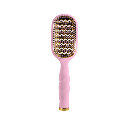 TELETIES - Vented Brush | Full Size | Bubblegum Pink