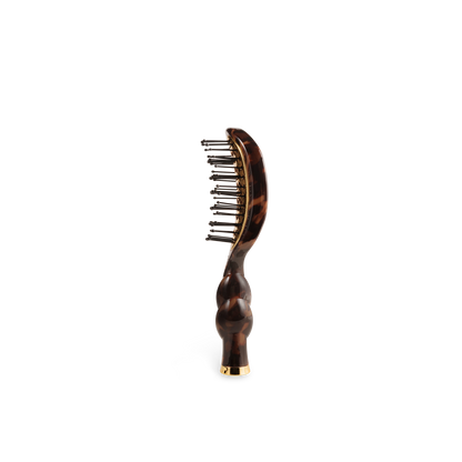 TELETIES - Mini Vented Brush | Tortoise