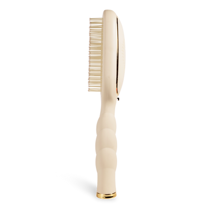 TELETIES - Detangler Hair Brush for Thick Hair - Tan