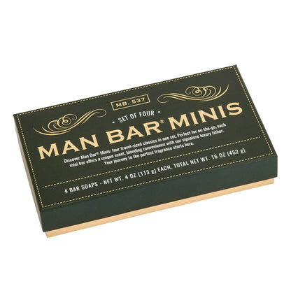 San Francisco Soap / Man Bar Soap - Man Bar Mini 4pc Gift Set