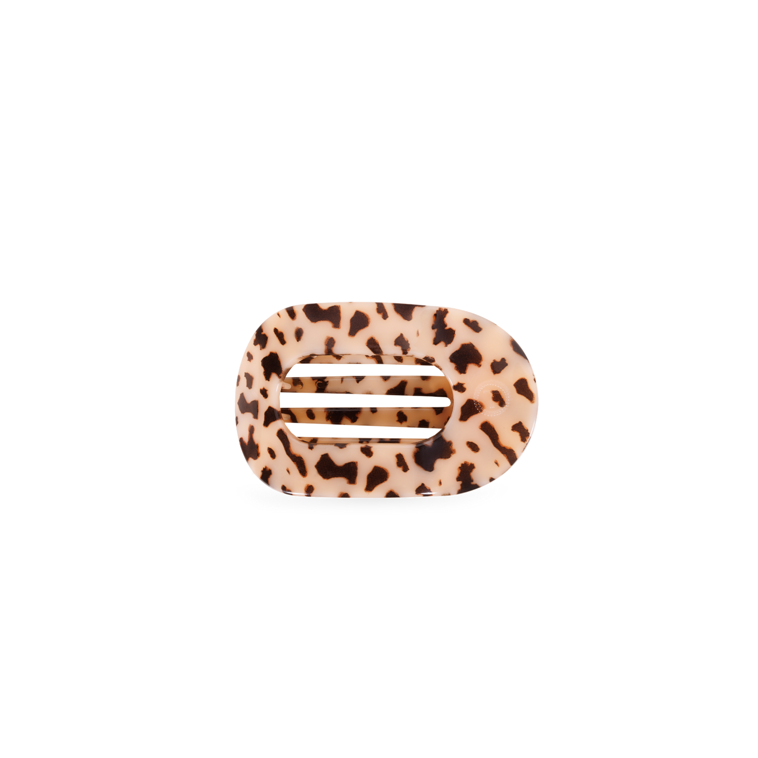 TELETIES - Blonde Tortoise | Tiny | Flat Round Hair Clip