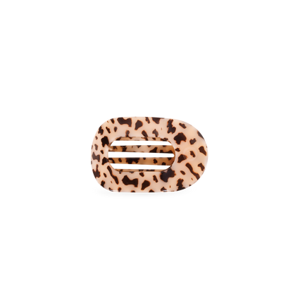 TELETIES - Blonde Tortoise | Tiny | Flat Round Hair Clip