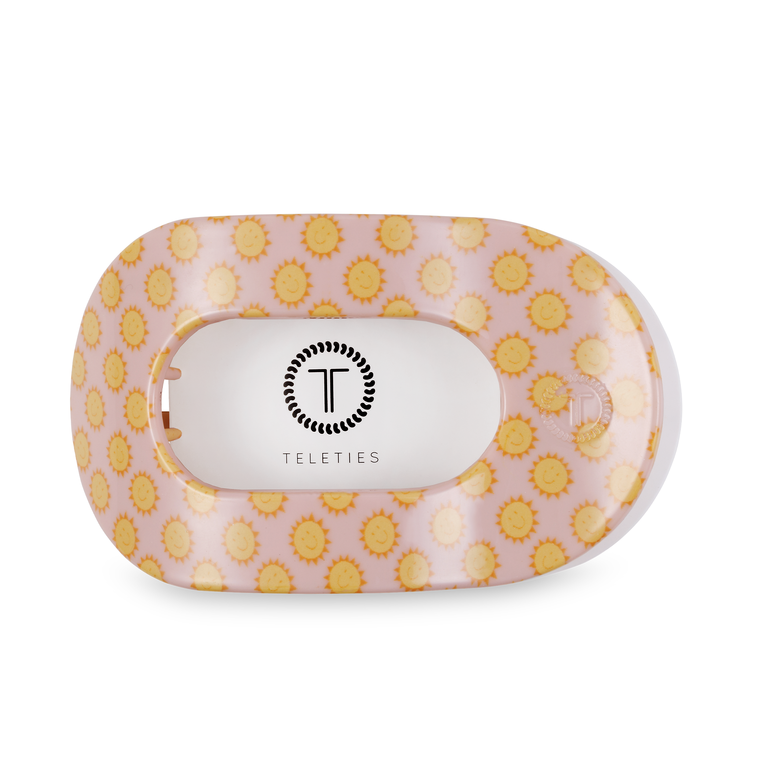 Round Flat Hair Clip | Large | Sunny Days Ahead