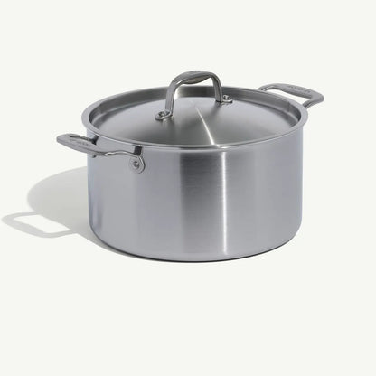 Stainless Clad 8QT Stock Pot