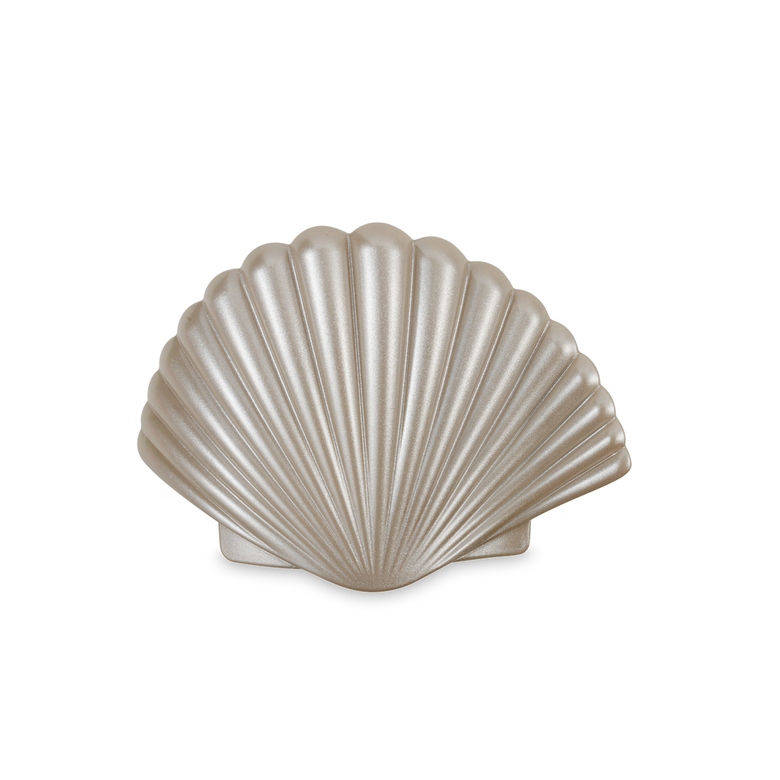 TELETIES - Shimmering Shell | Small | Flat Hair Clip