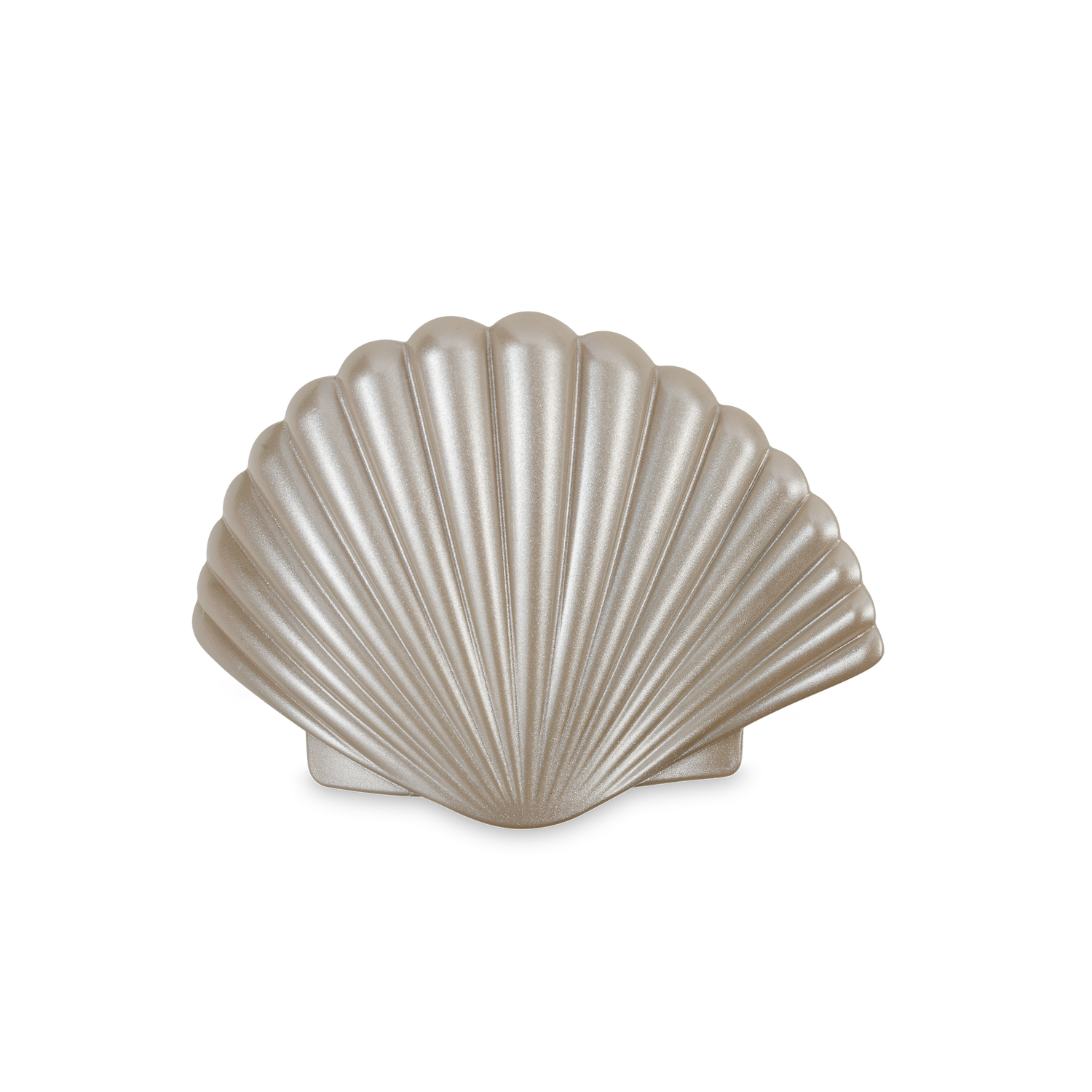 TELETIES - Shimmering Shell | Small | Flat Hair Clip