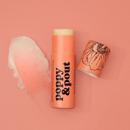 Poppy &amp; Pout - Lip Balm, Pink Grapefruit