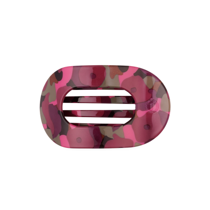 TELETIES - Garden Glam Medium Flat Round Hair Clip
