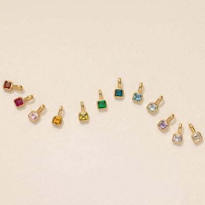 April Birthstone Charm