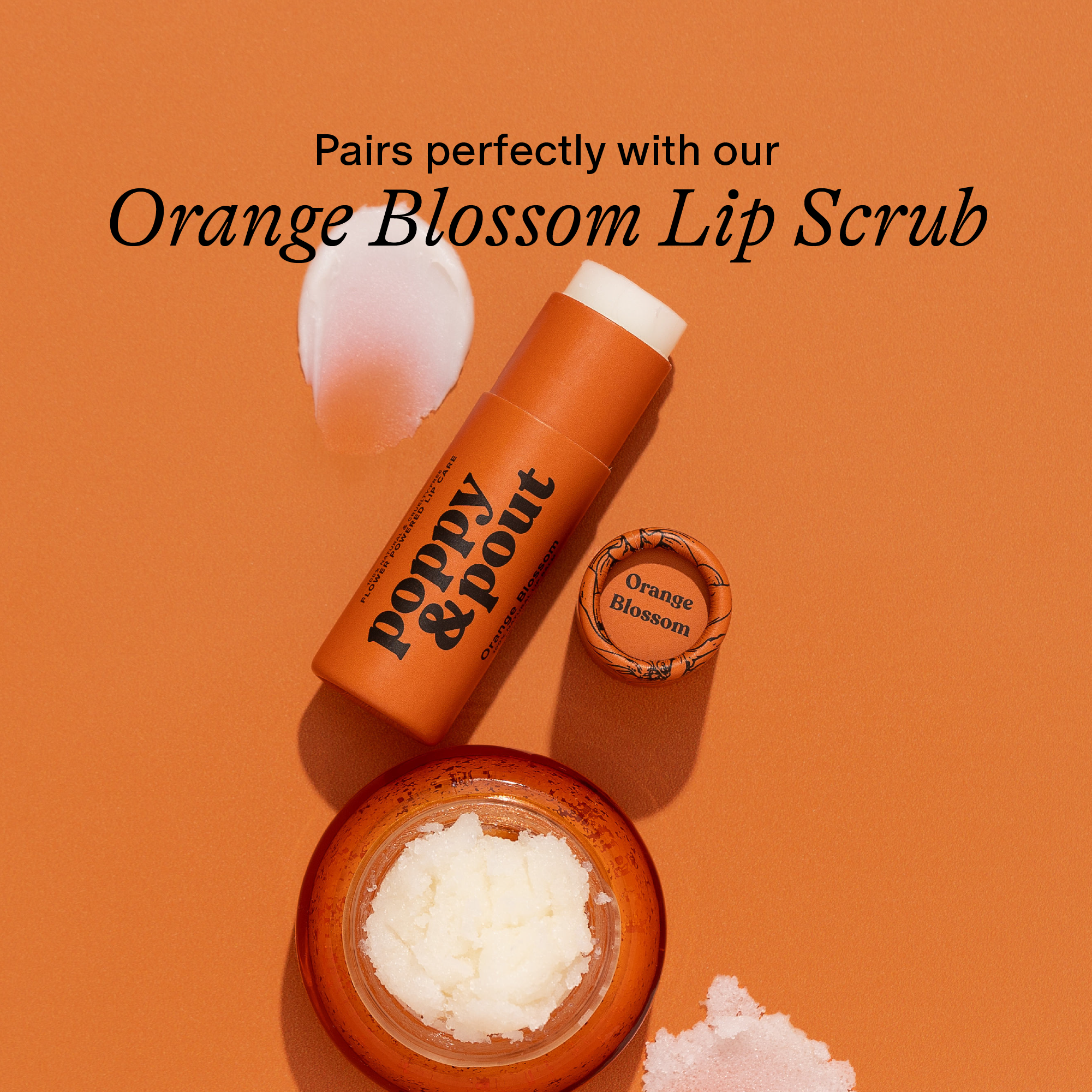 Poppy &amp; Pout - Lip Balm, Orange Blossom