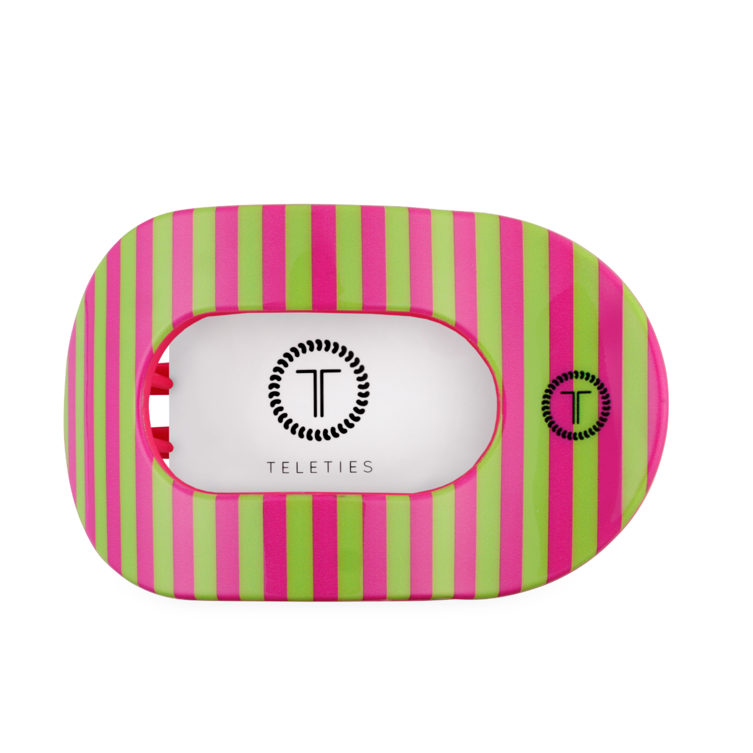 TELETIES - Summer Crush | Large | Flat Round Hair Clip