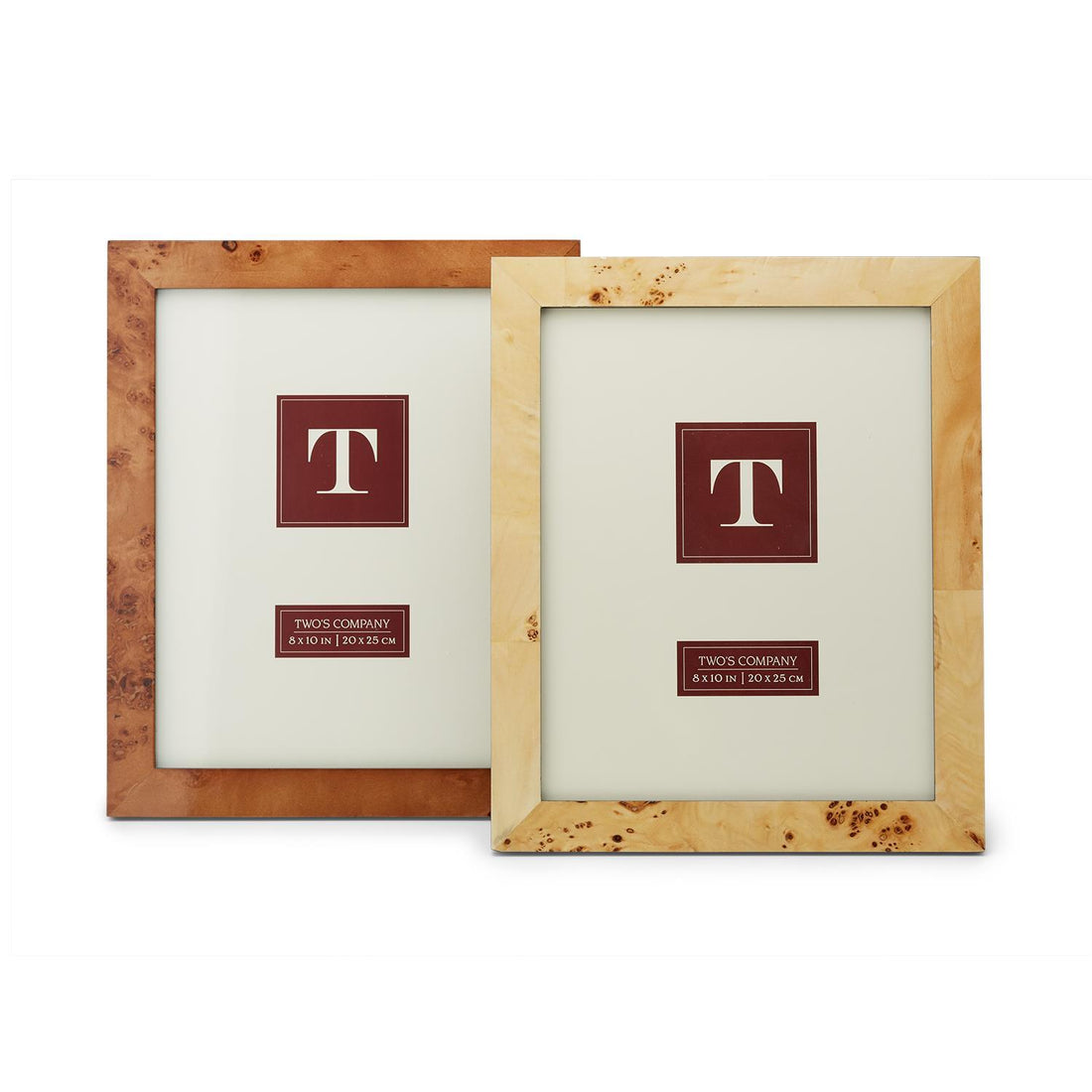 Burled Wood 8x10 Frame