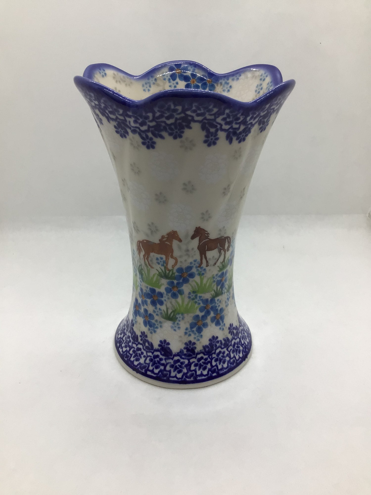 KALICH Bluegrass Beauties Fala Vase