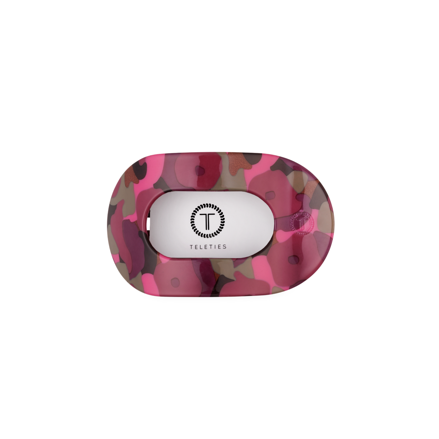 TELETIES - Garden Glam Small Flat Round Hair Clip