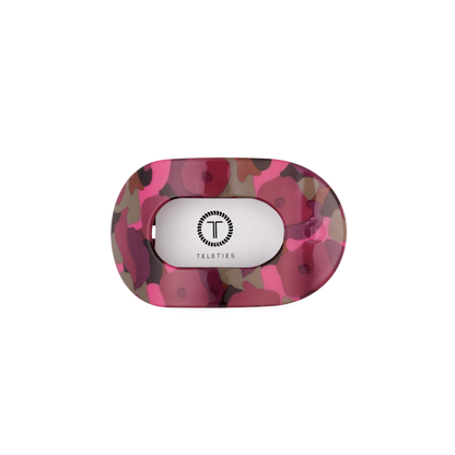 TELETIES - Garden Glam Small Flat Round Hair Clip