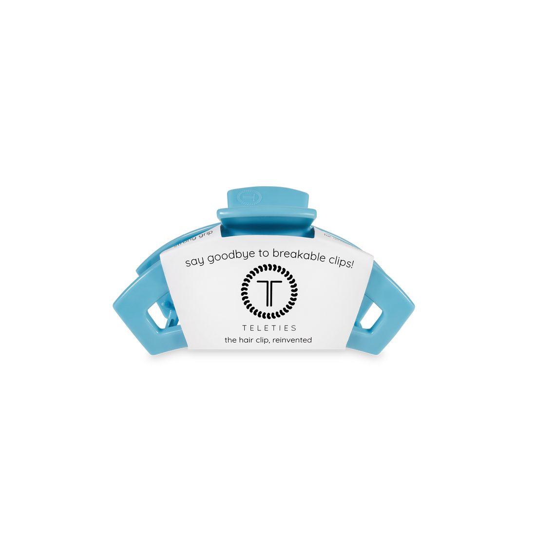 TELETIES - Open Hair Clip | Tiny | Summer Sky