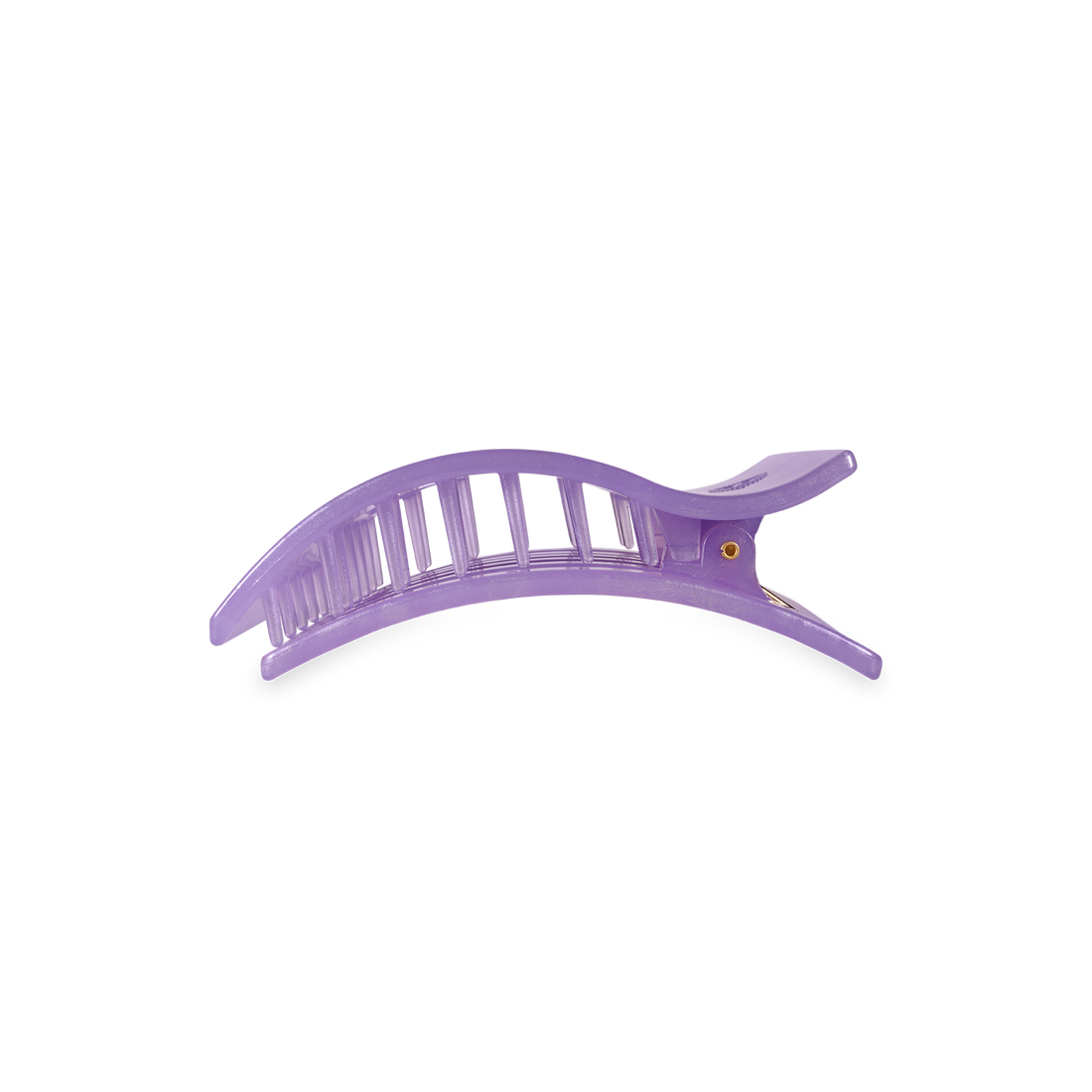 TELETIES - Flat Rectangle Hair Clip | Small | Lavender Mist