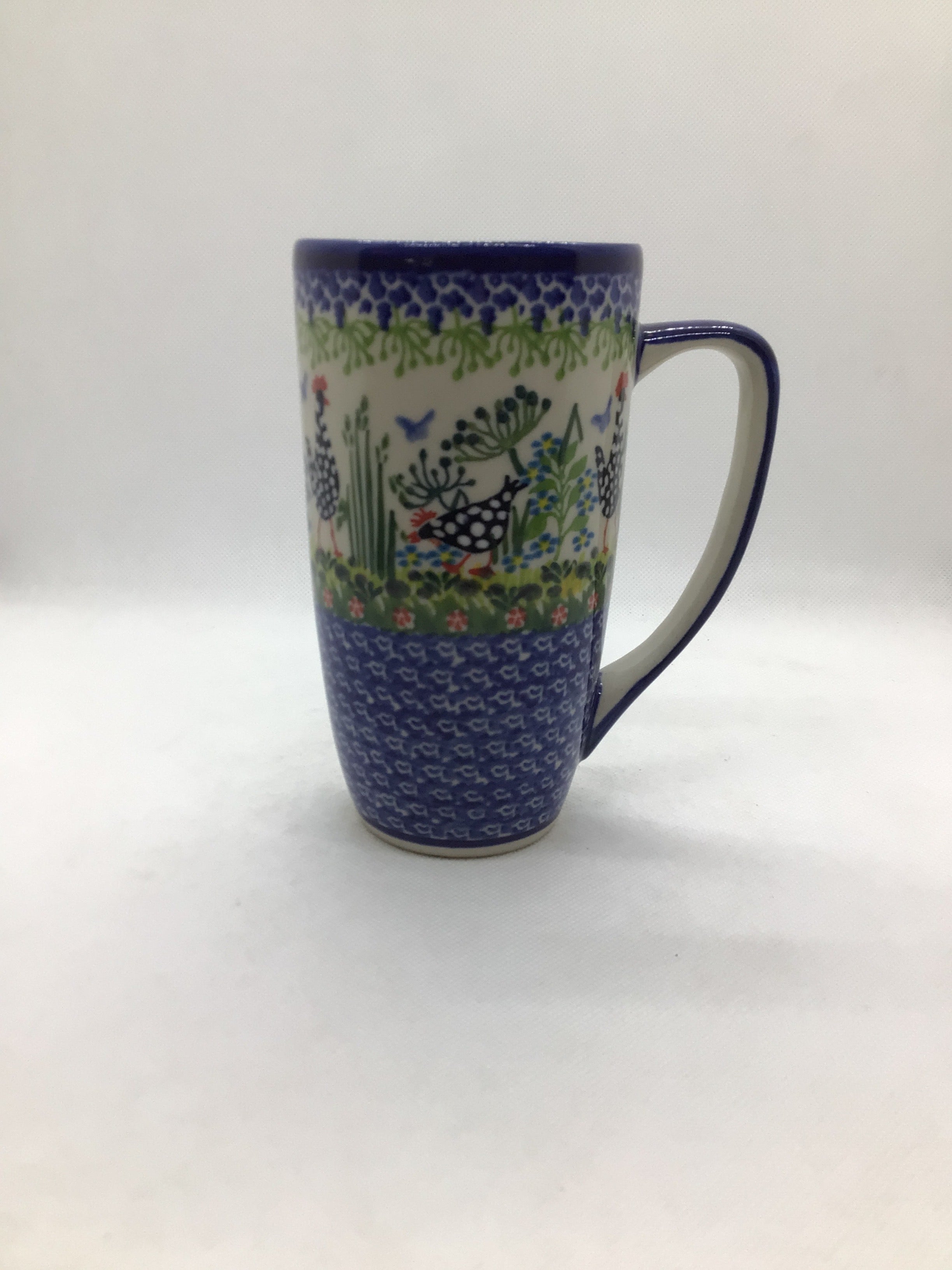 KALICH Roaming Rooster Tall Latte Mug