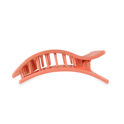 TELETIES - Flat Rectangle Hair Clip | Large | Dreamsicle