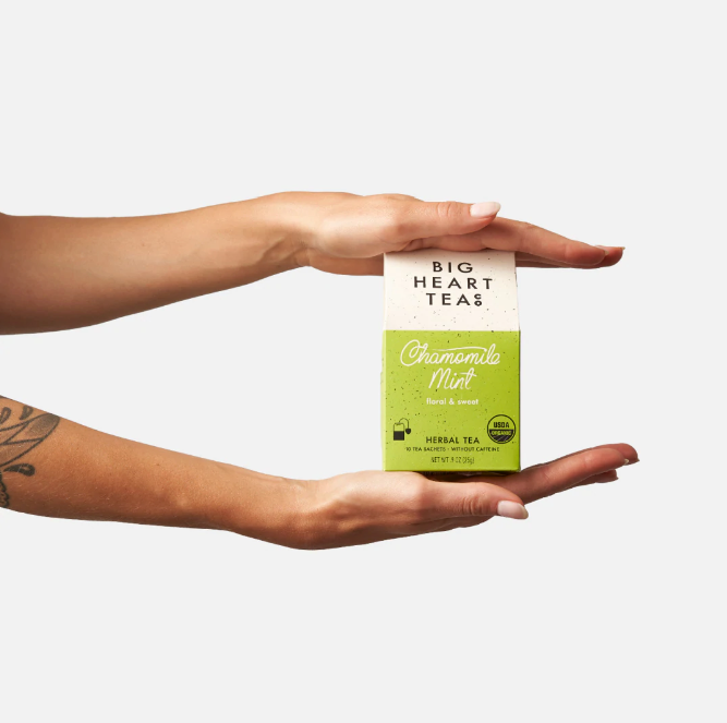 Big Heart Tea Co. - Chamomile Mint 10 ct Tea Bags