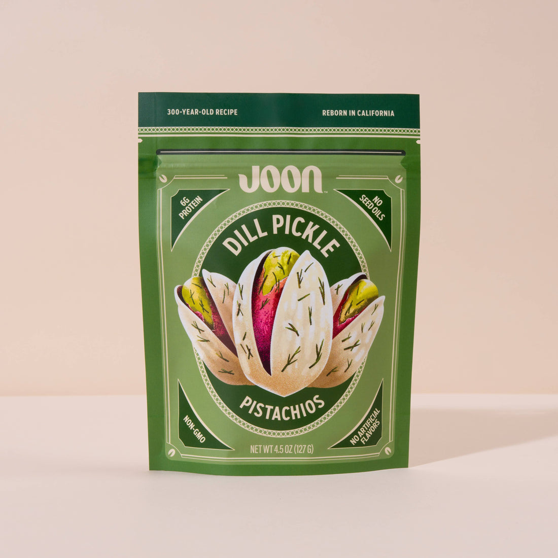 Joon - Joon Dill Pickle Pistachios - 4.5oz Resealable Bag