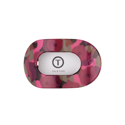TELETIES - Garden Glam Medium Flat Round Hair Clip