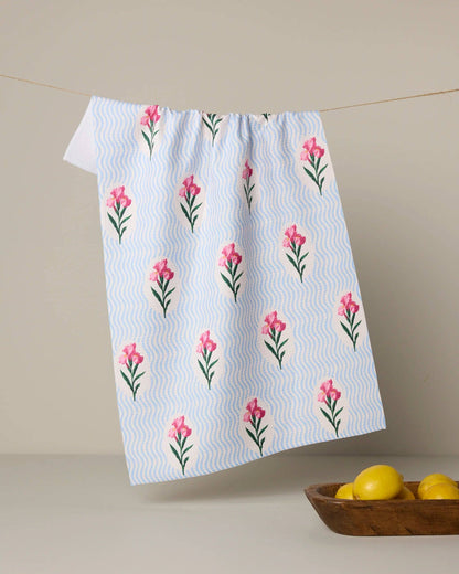 Geometry - Spatial Bloom Tea Towel