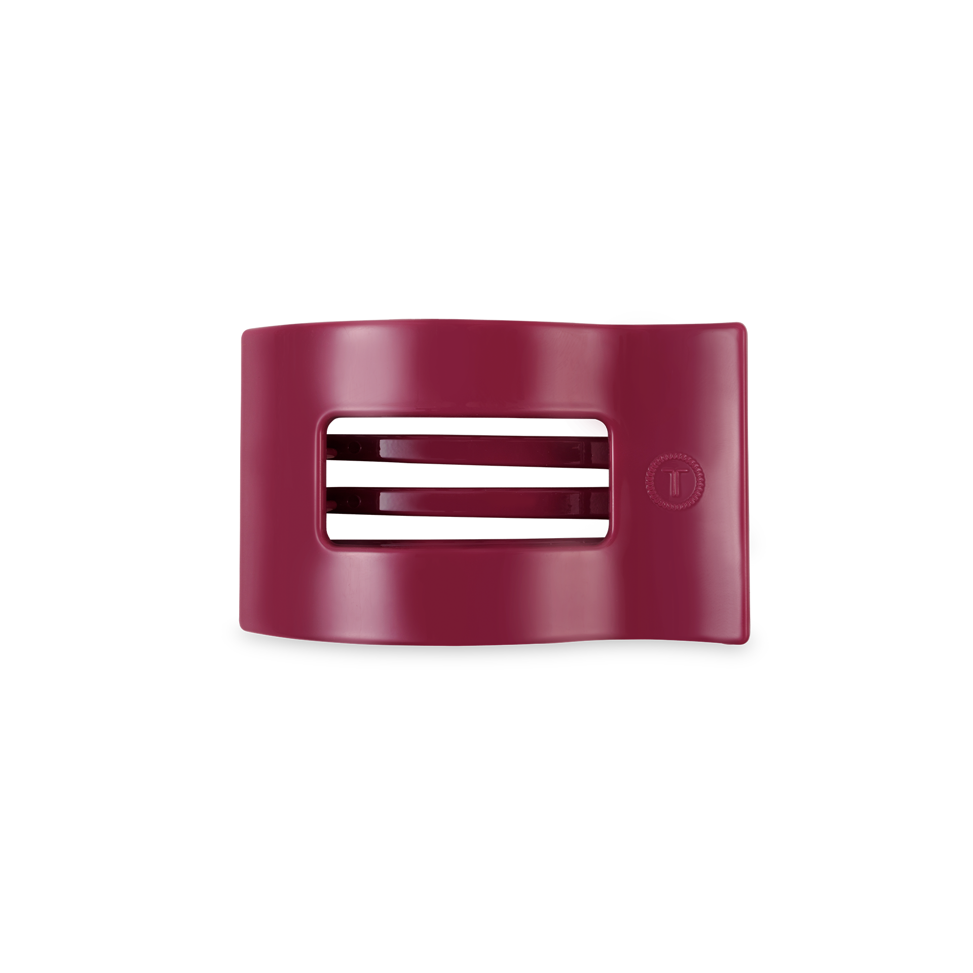 TELETIES - Flat Rectangle Hair Clip | Small | Wild Side