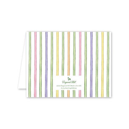 Alphabet Blooms Birthday Card