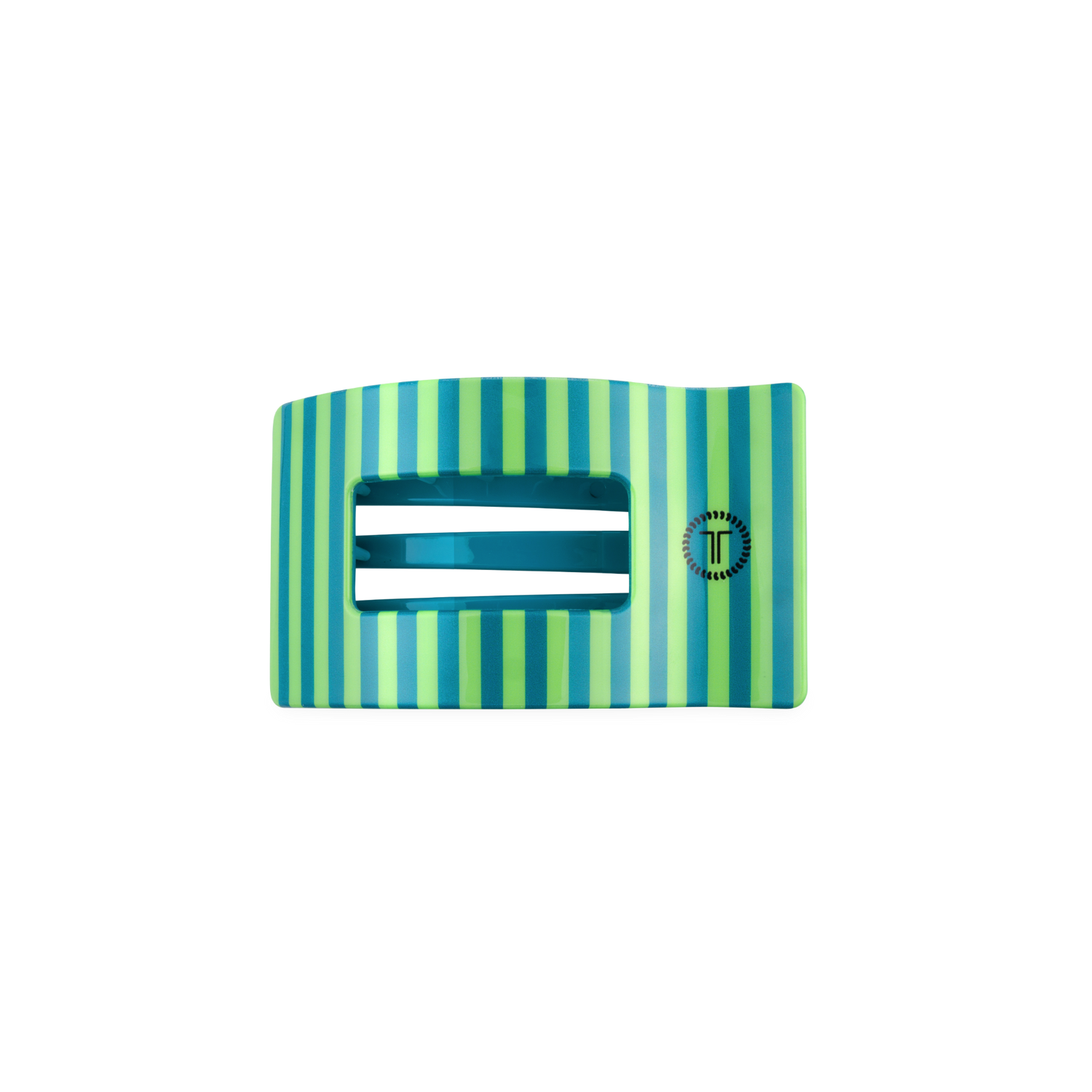 TELETIES - Cabana Cutie | Small | Flat Rectangle Hair Clip