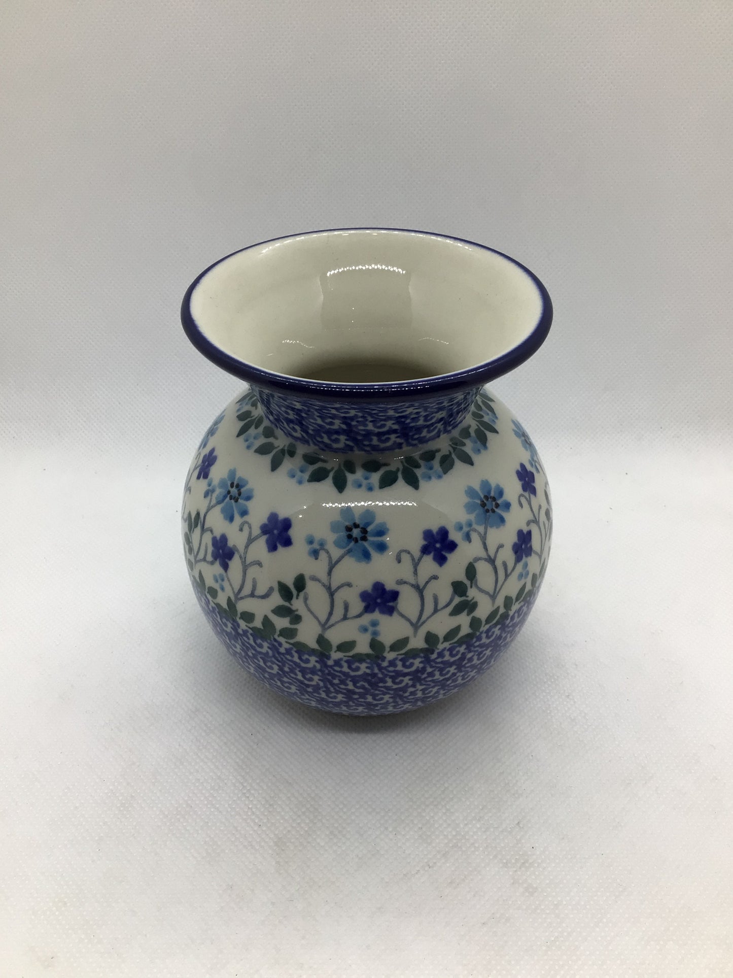 Georgia Blue Bubble Vase