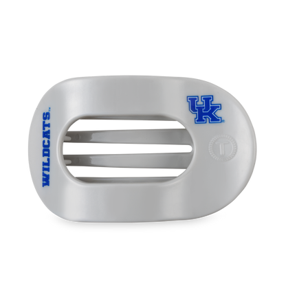TELETIES - Flat Round Hair Clip | Large | Go Big Blue!