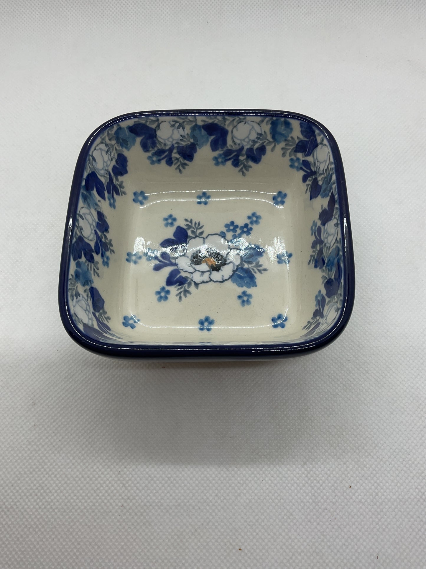 Susan's Garden Square Ramekin 4"