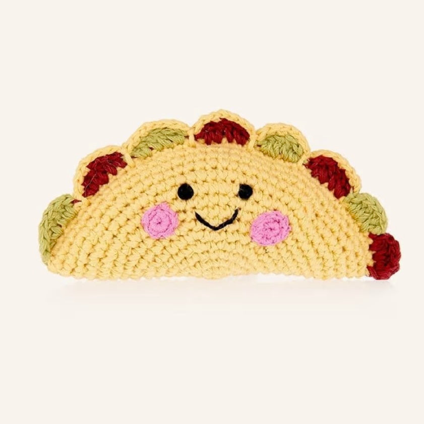 Pebble Rattle- Taco