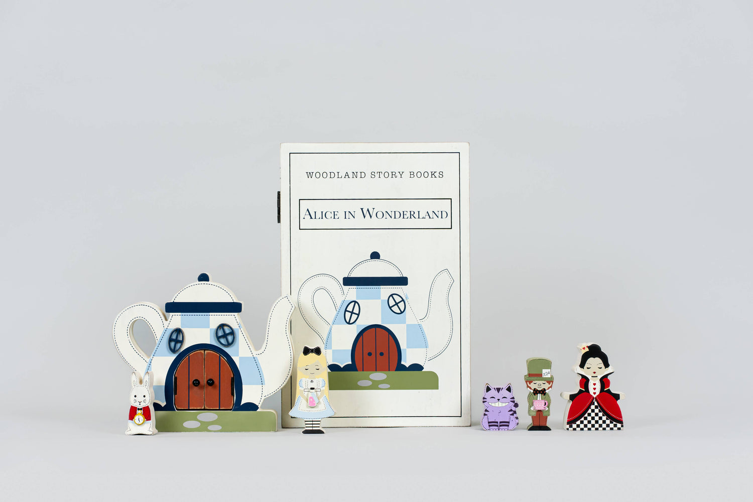 Adams &amp; Co. Woodland Storybook Gift Set Alice Wonderland