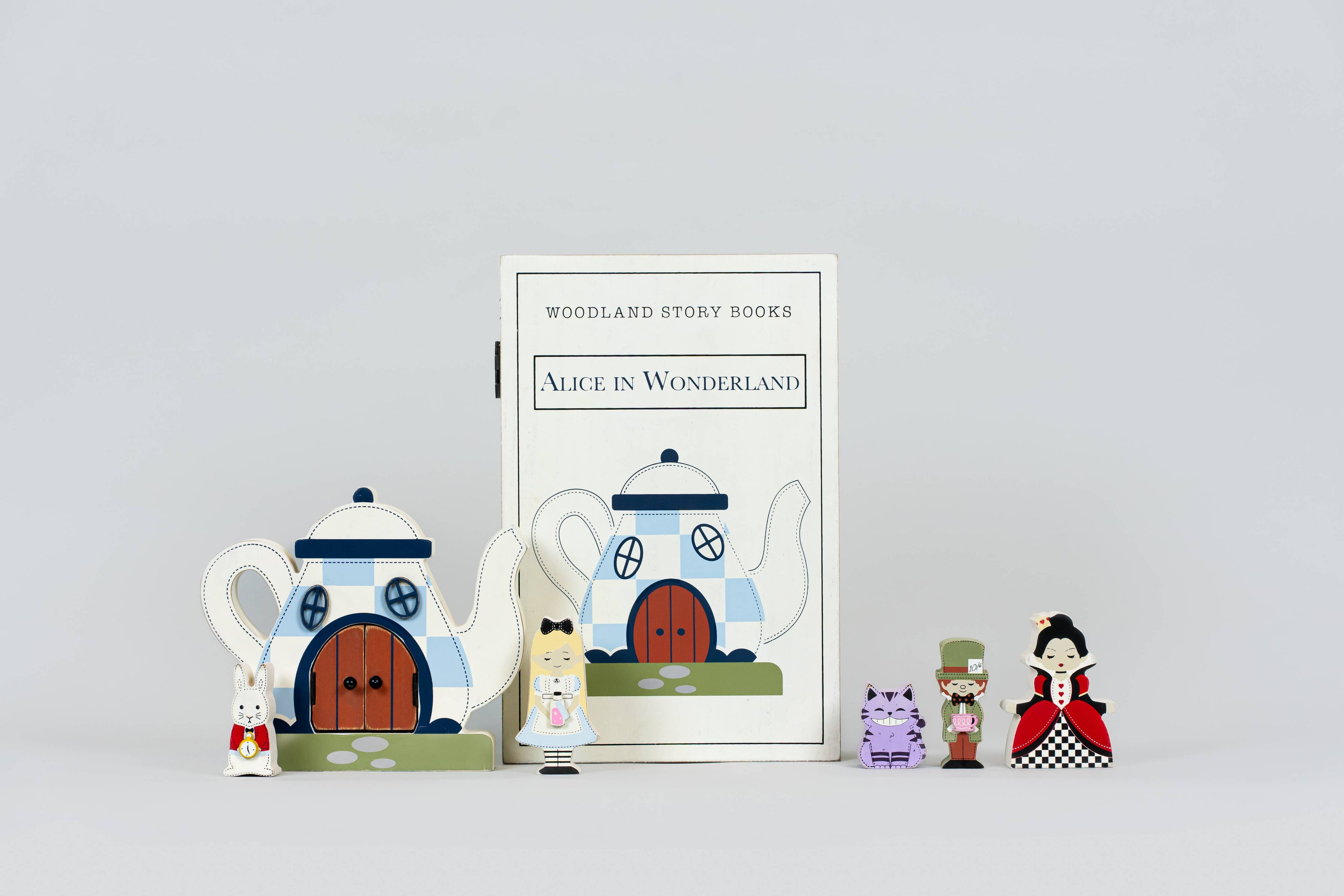 Adams &amp; Co. Woodland Storybook Gift Set Alice Wonderland