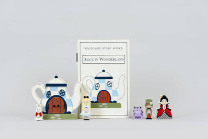Adams &amp; Co. Woodland Storybook Gift Set Alice Wonderland
