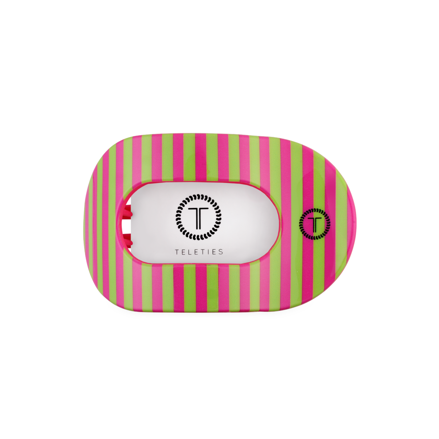 TELETIES - Summer Crush | Medium | Flat Round Hair Clip