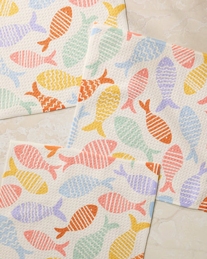 Geometry - Fish Flip Dishcloth Set