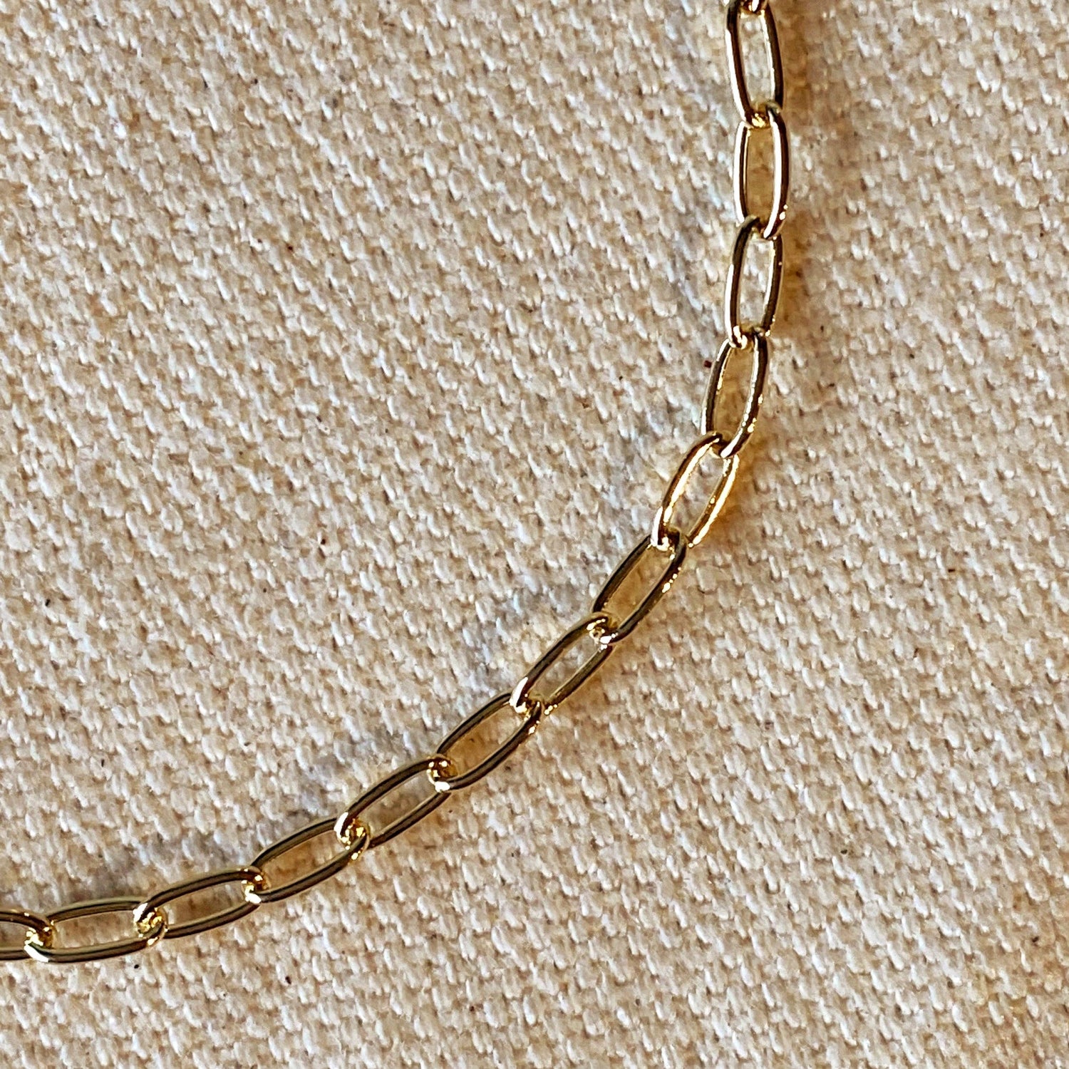 GoldFi - 18k Gold Filled 2.5mm Cable Link Bracelet