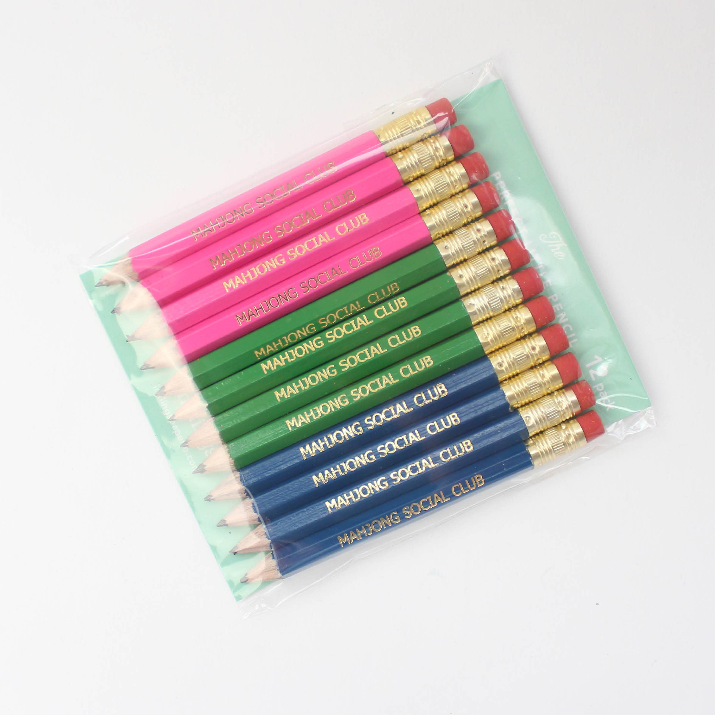 Mini Pencil Set - Mahjong Social Club