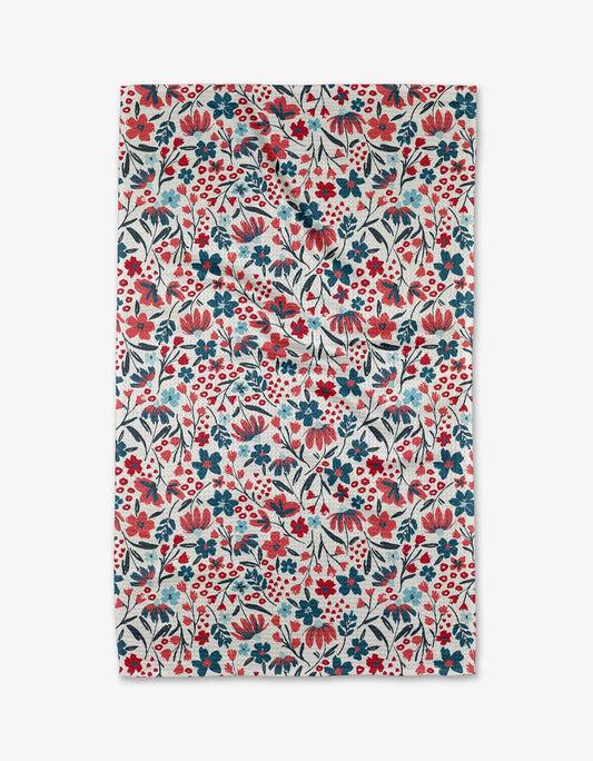 Summer Bloom Tea Towel