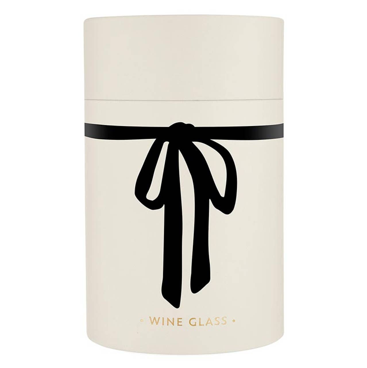 Santa Barbara Design Studio by Creative Brands - Stemless Wine Glass - Black Bow