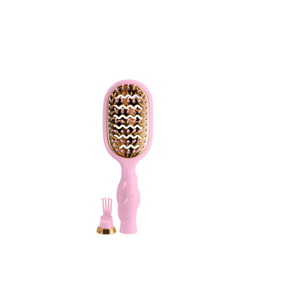 TELETIES - Mini Vent Brush | Bubblegum Pink