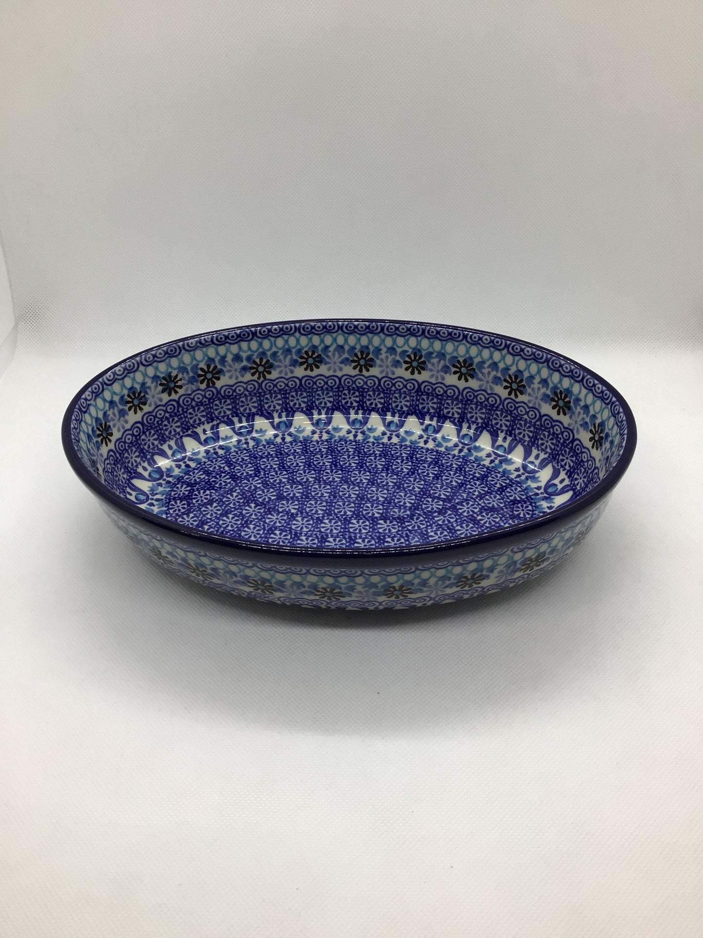 Blue Yonder Oval Baker 9.5"