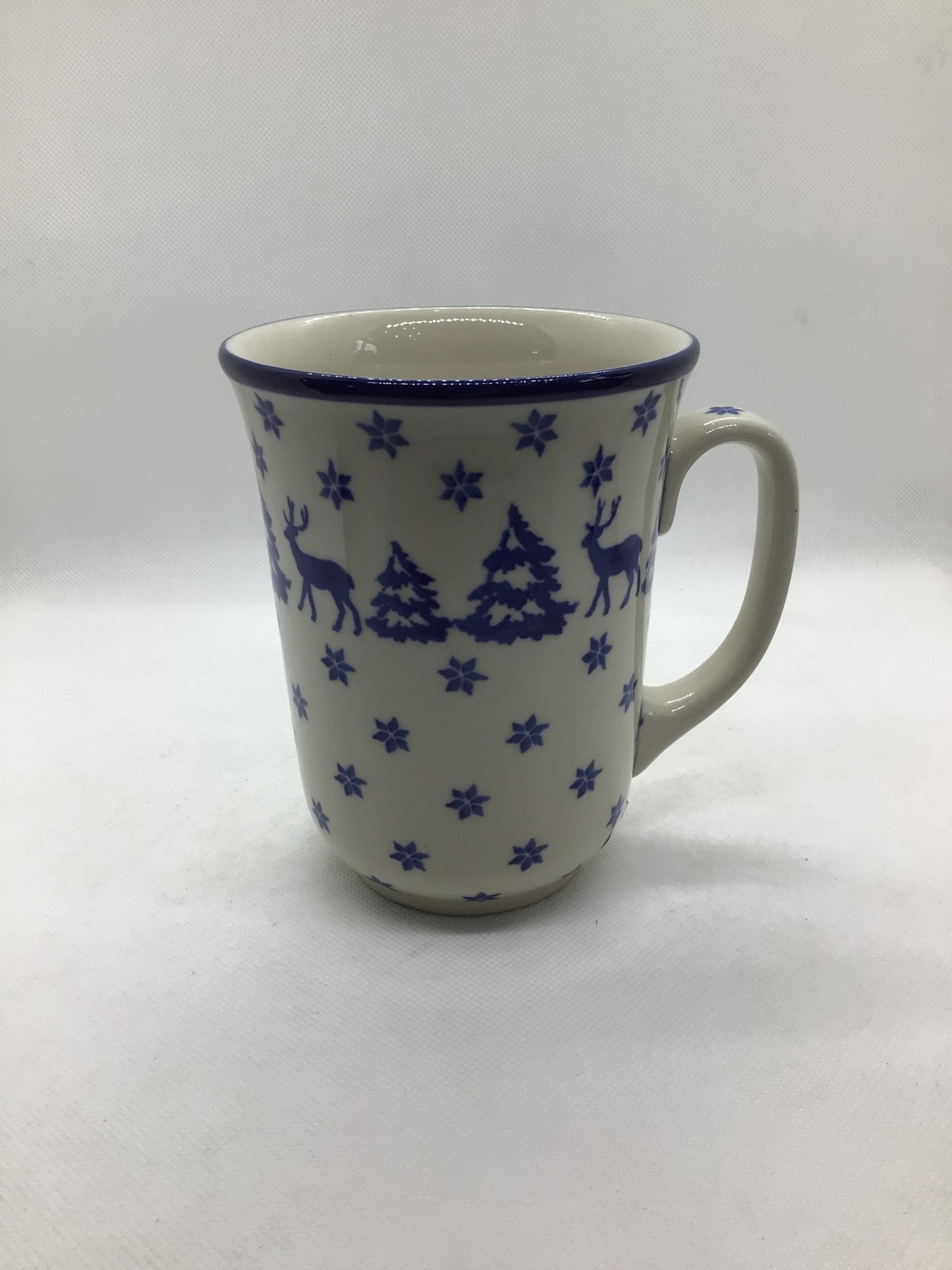 Snowy Pines Bistro Mug 17 oz