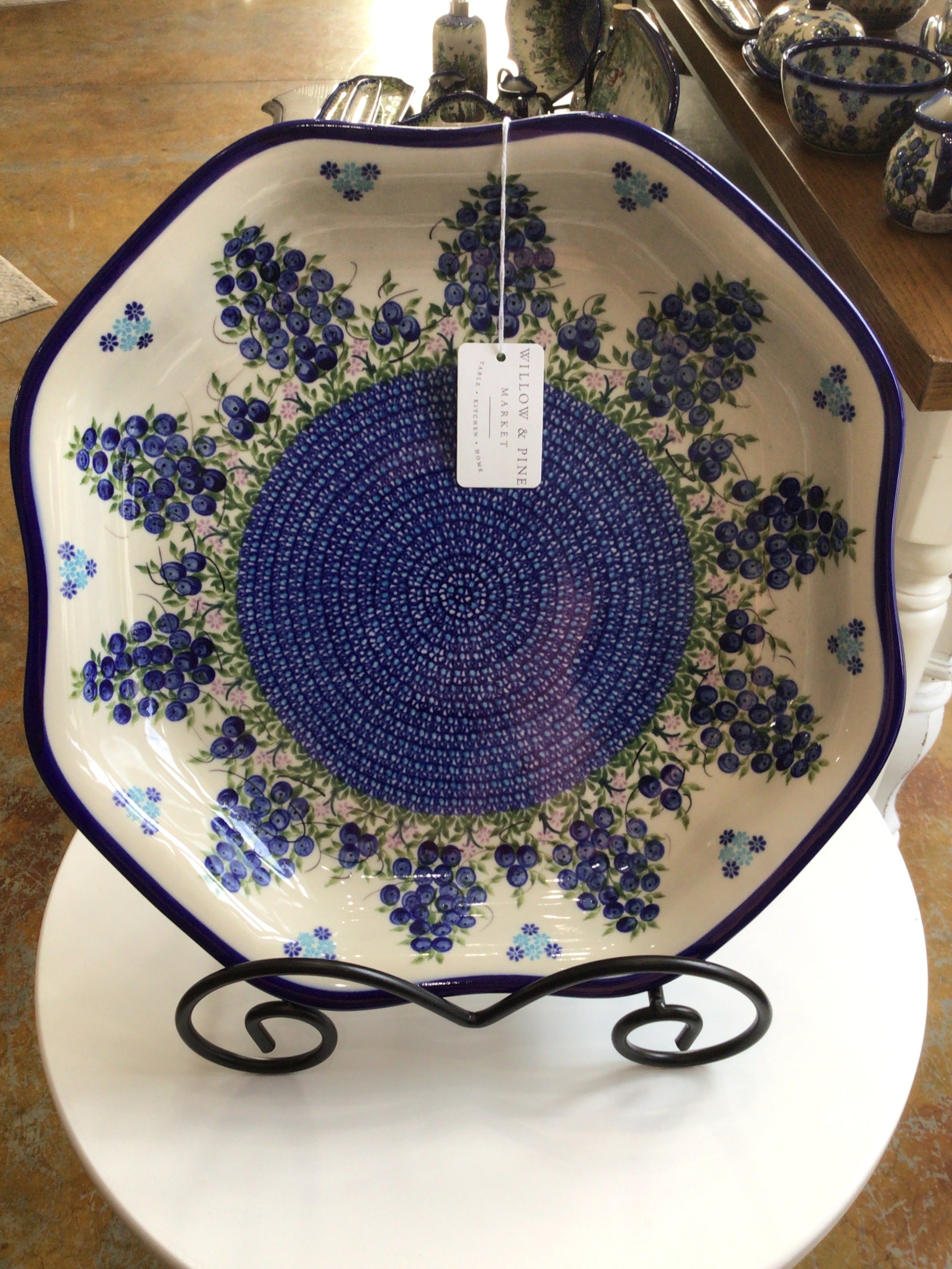 KALICH Blueberry Bundle Clover Bowl